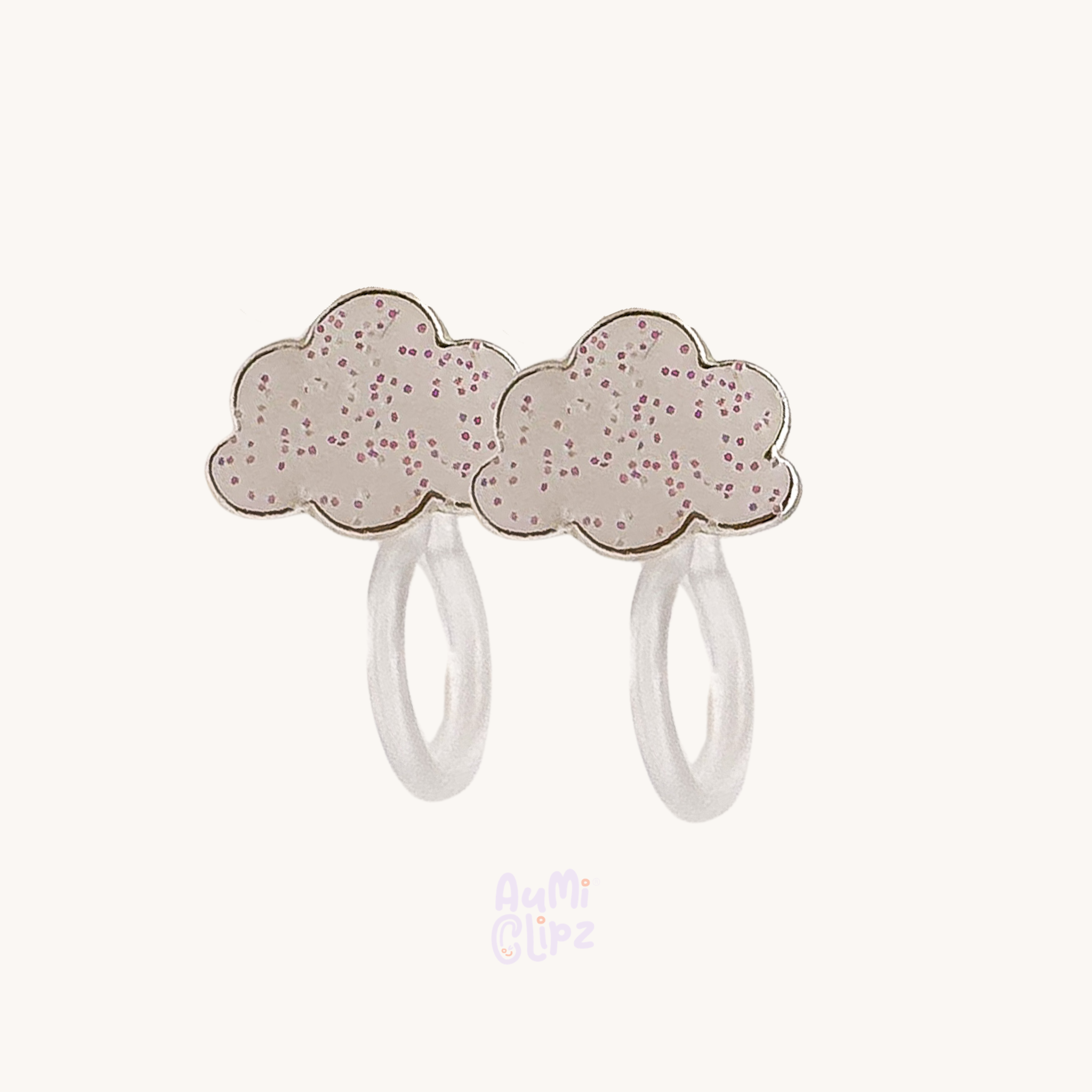 Cloud ear clips for children - Painless without ear piercing