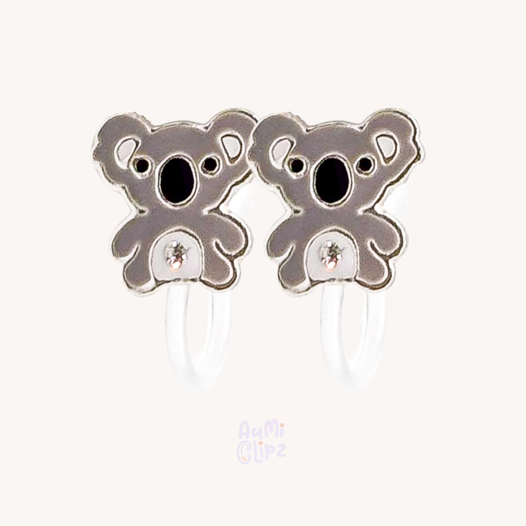 Koala Ohrclips für Kinder – Schmerzfrei ohne Ohrlöcher