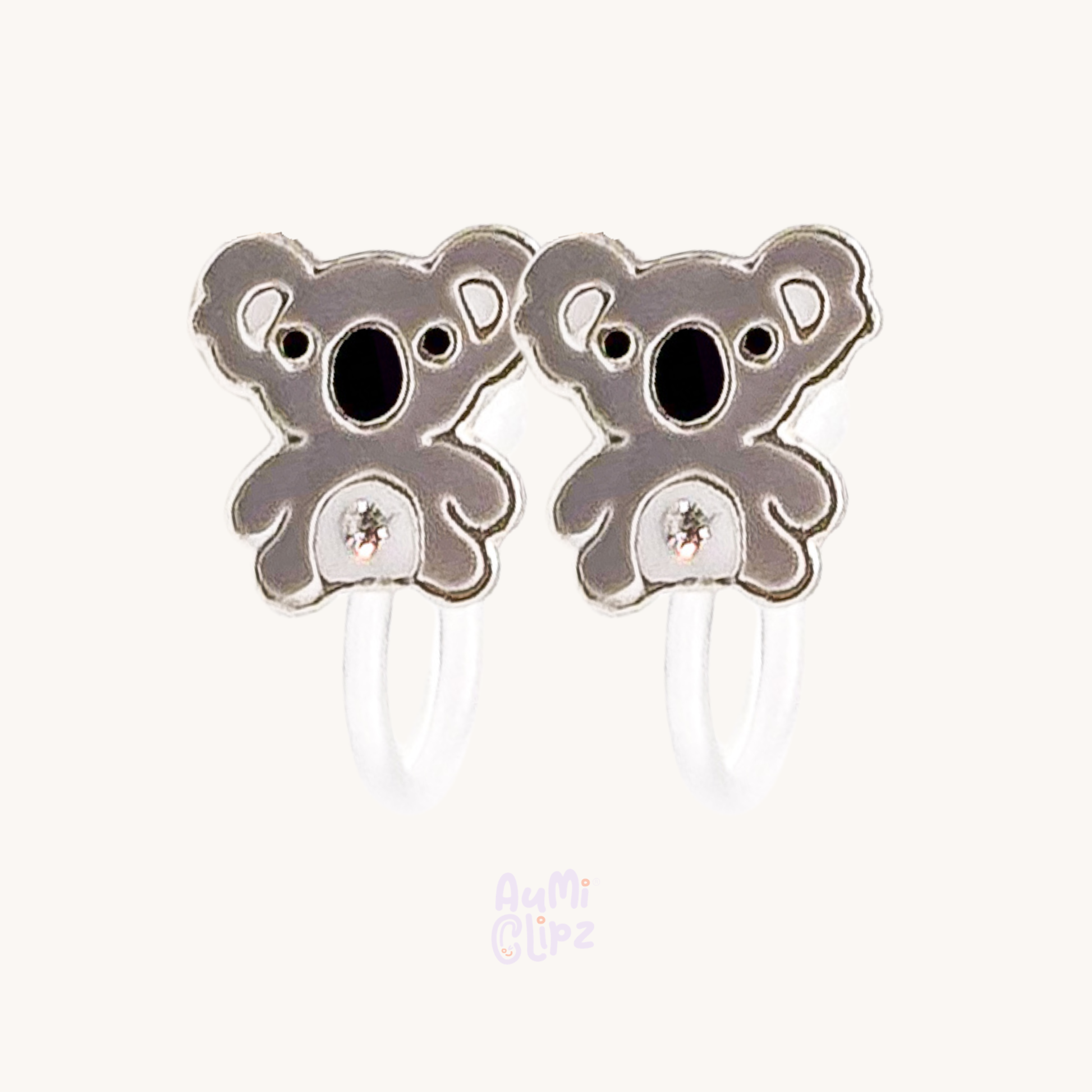 Koala ear clips for children – Painless without ear piercings