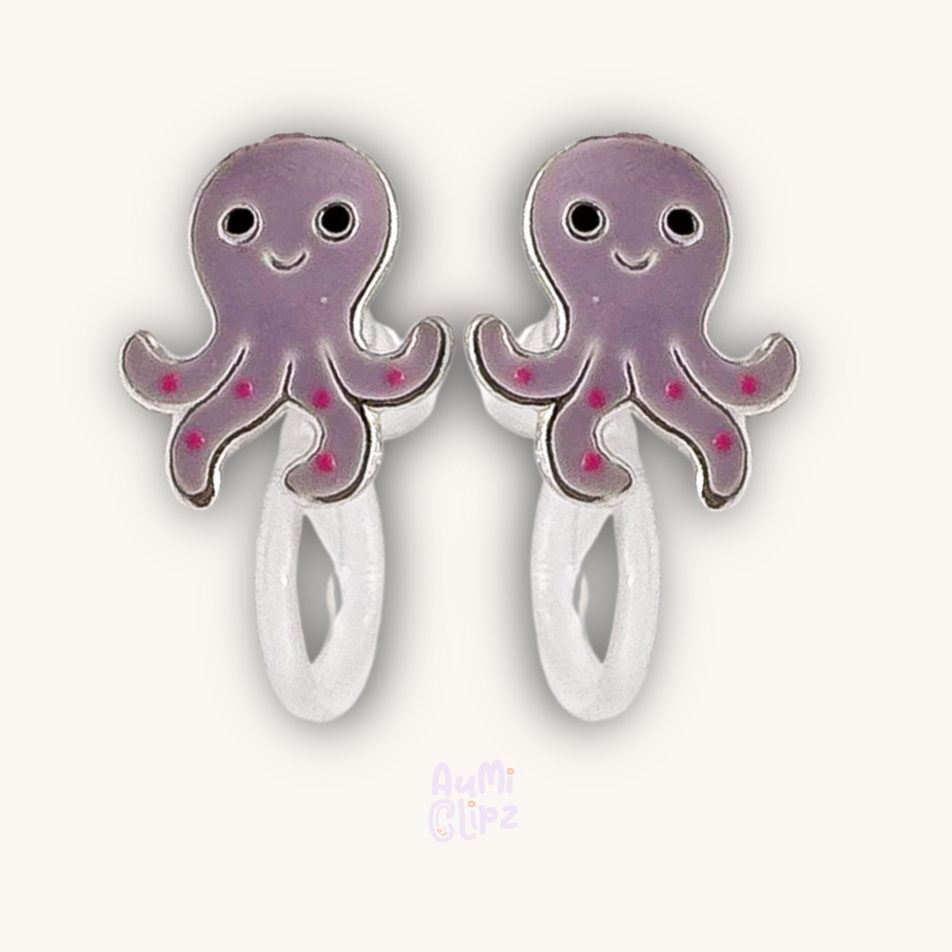 Oktopus Ohrclips für Kinder – Schmerzfrei ohne Ohrlöcher