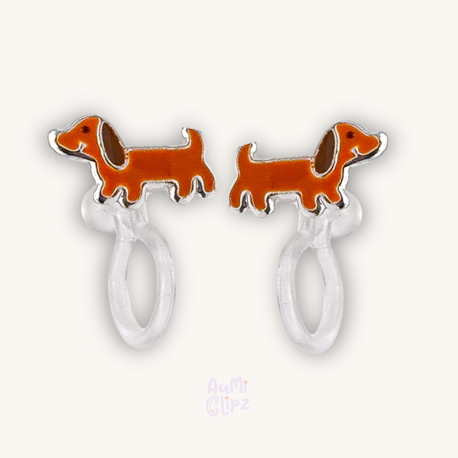 Dachshund ear clips for children – Painless without ear piercing