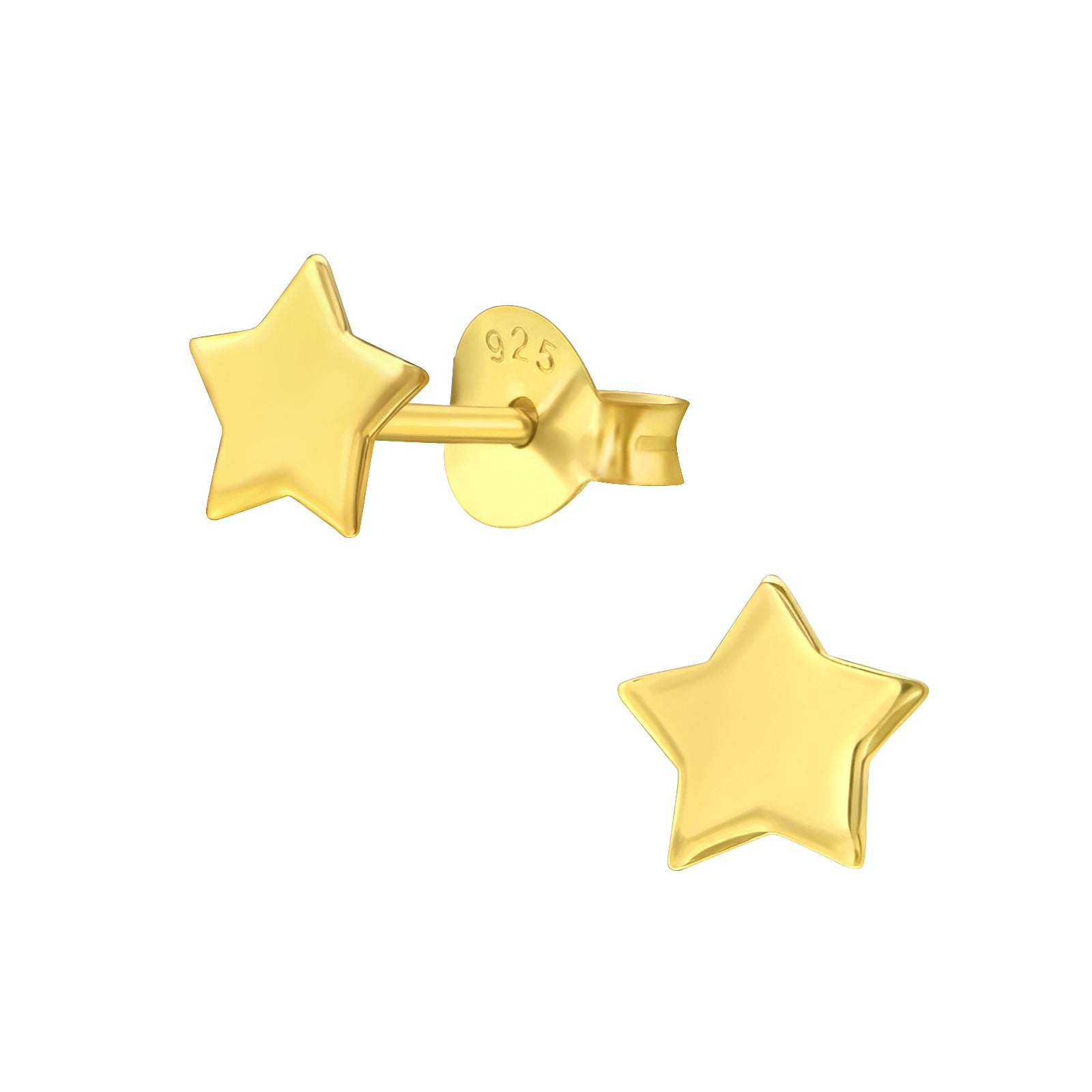 Star ear clips for children – Painless without ear piercings