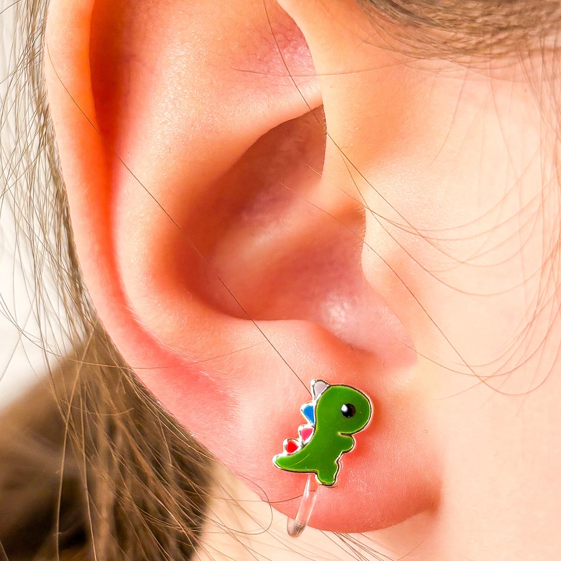 Babydino Ohrclips für Kinder - Schmerzfrei ohne Ohrlöcher