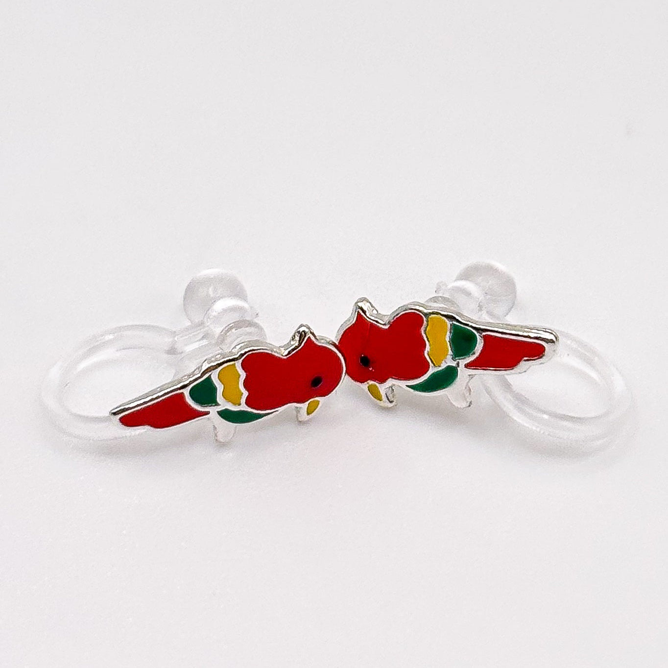 Parrot ear clips for children – Painless without ear piercing