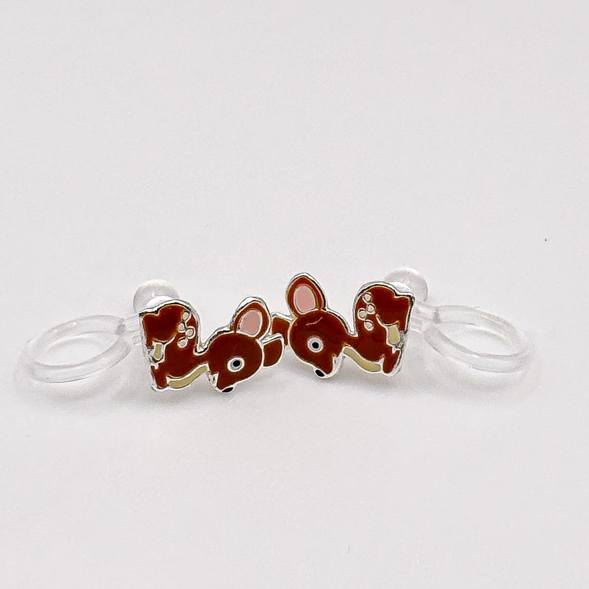 Deer ear clips for children – Painless without ear piercing